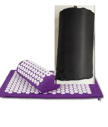 Acupressure Massage Yoga Mat Set – Relieve Back Pain & Stress