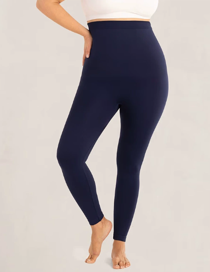 Anti-Rolling Shaping Leggings – High Waist Slimming Fit