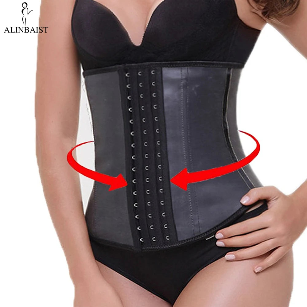Latex Waist Trainer Belt – High Compression Tummy Control