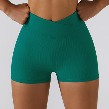 Anti-Glare Yoga Shorts – Quick Dry Stretch Fitness