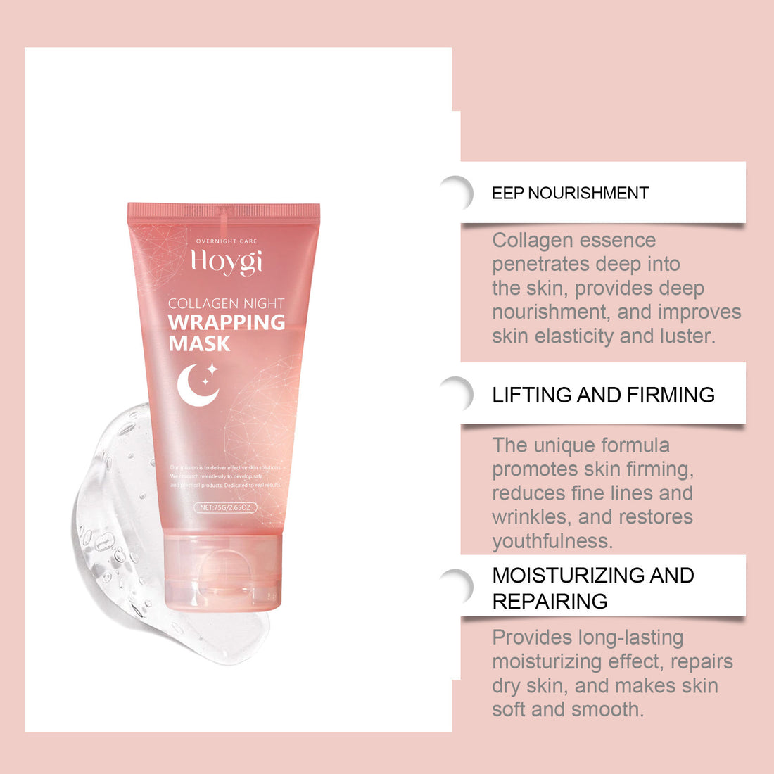 Collagen Peel-Off Mask – Deep Hydrating Glow