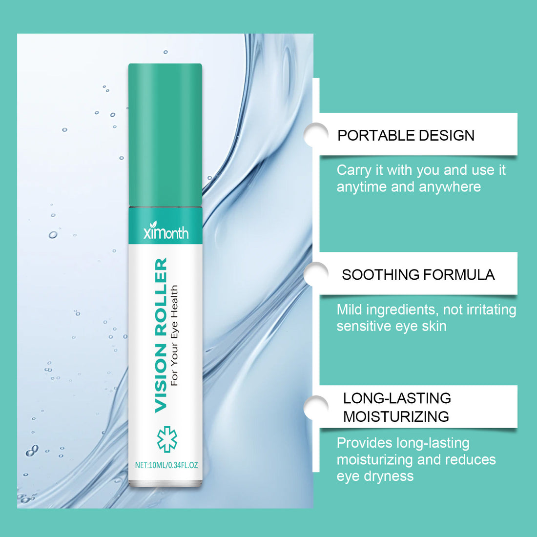 Eye Massage Roller – Soothing Dark Circle & Puffiness Care