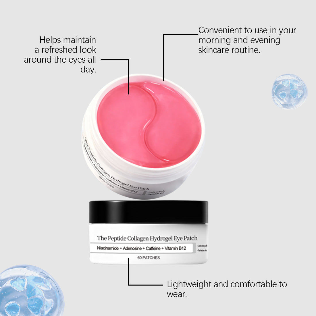 Gentle Hydrating Eye Patches – Soothing Eye Care