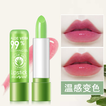 Penifen Aloe Vera Lipstick Jelly Color Changing Lipstick Moisturizing Lipstick Cosmetics Wholesale P3007