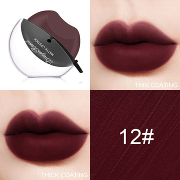 Sipping makeup lazy lip lipstick lipstick not easy to fade matte makeup effect matte lipstick big red lipstick